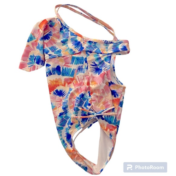 Girls Arizona Tie-Dye Swimsuit Size Small 7/8 - Picture 3 of 4